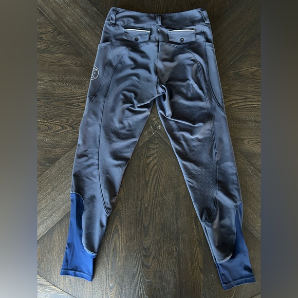 Free Ride Equestrian Navy Lux Breeches Size Large - Picture 4 of 8